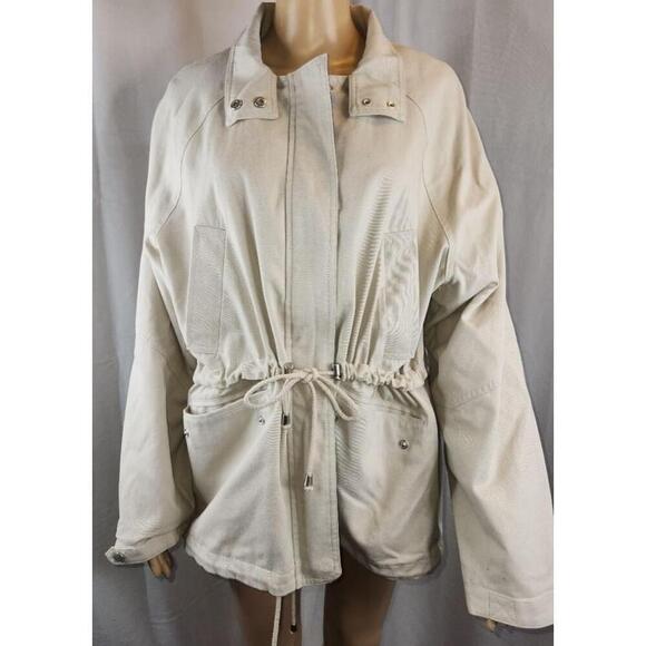 French Connection | Jacket | Women | Light Beige | Size Large - Picture 2 of 9